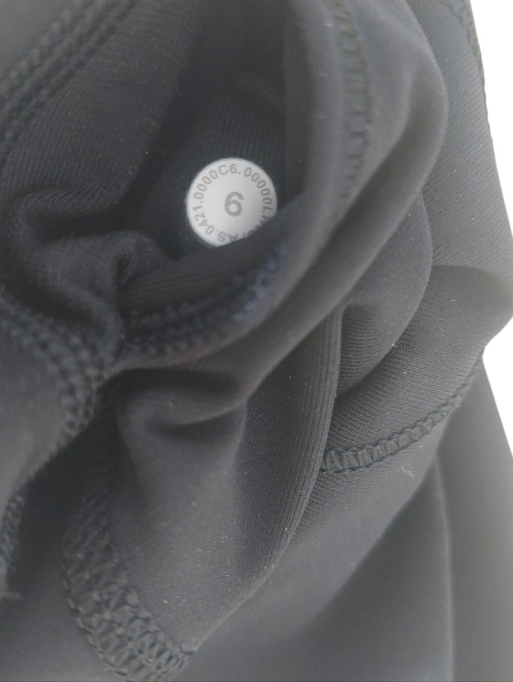 NWOT Lululemon Wunder Under high rise luxtreme 25" black size 6 - Picture 7 of 8